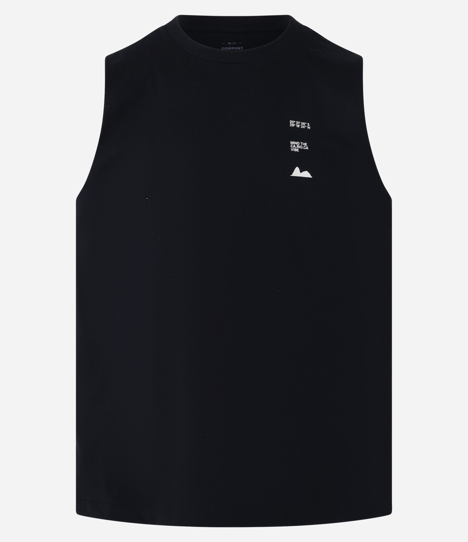 Regata Comfort em Algodão com Estampa Rio de Janeiro Preto 6