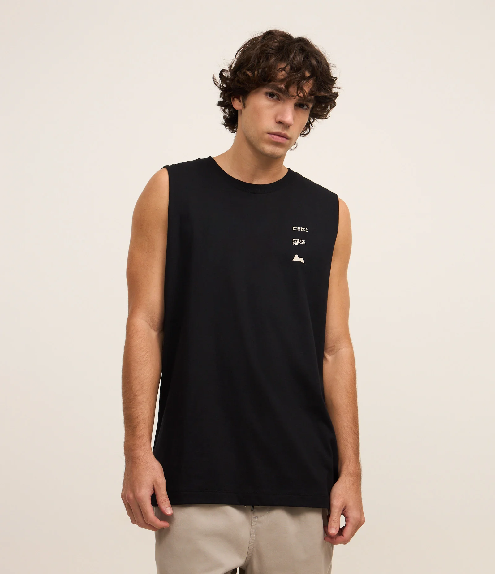 Regata Comfort em Algodão com Estampa Rio de Janeiro Preto 2