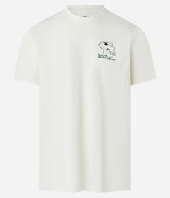 Camiseta Comfort em Algodão com Estampa de Capivara Pop Star