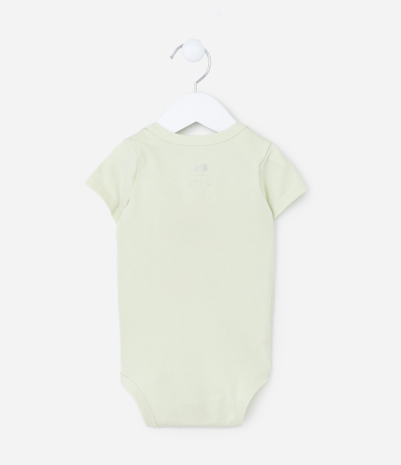 Body Infantil com Estampa Interativa de Tigrinho - Tam 0 a 18 meses Verde 2