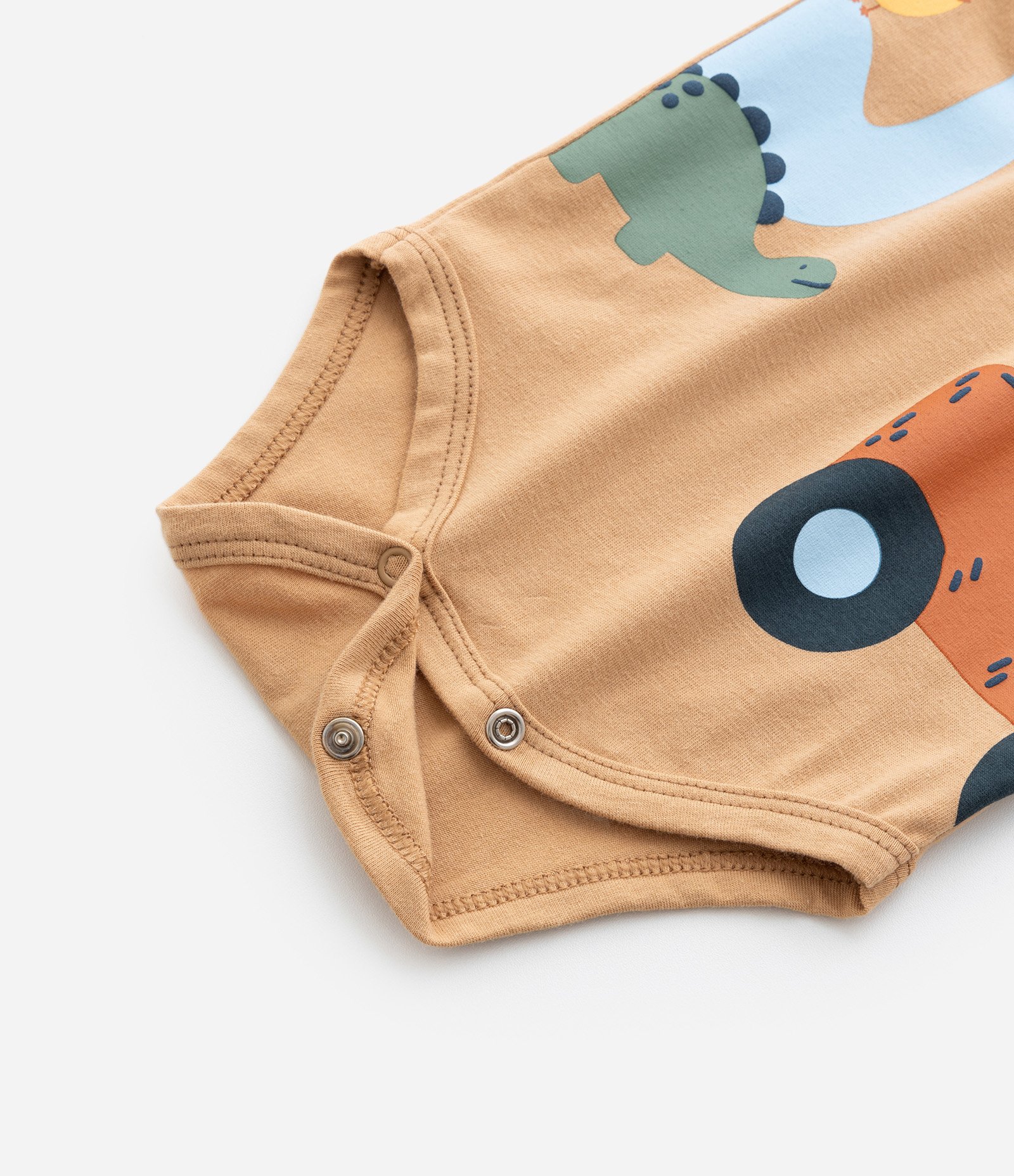 Body Infantil com Estampa Bichinhos - Tam 0 a 18 meses Laranja 4