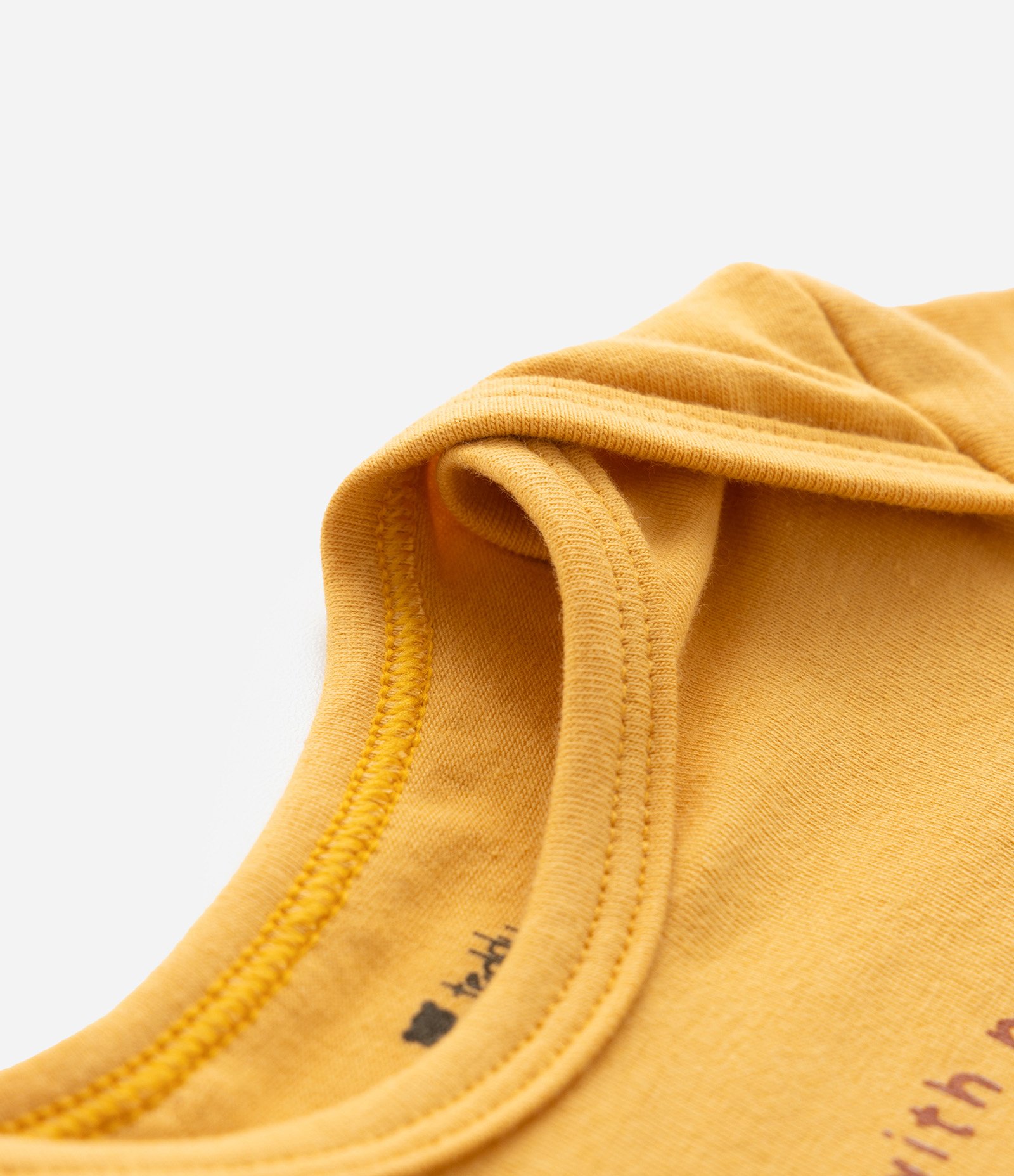 Body Infantil com Estampa de Jacarézinhos - Tam 0 a 18 meses Amarelo 4