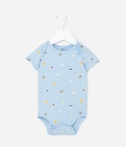 Body Infantil com Estampa Bichinhos - Tam 0 a 18 meses