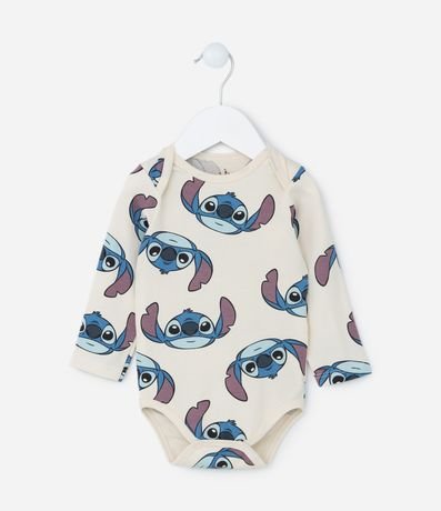 Body Infantil com Estampa do Stitch - Tam 0 a 18 meses Body Infantil com Estampa do Stitch - Tam 0 a 18 meses