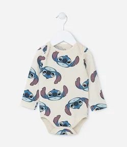 Body Infantil com Estampa do Stitch - Tam 0 a 18 meses