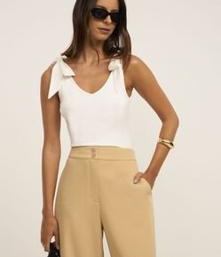 Regata em Ribana com Laço na Alça