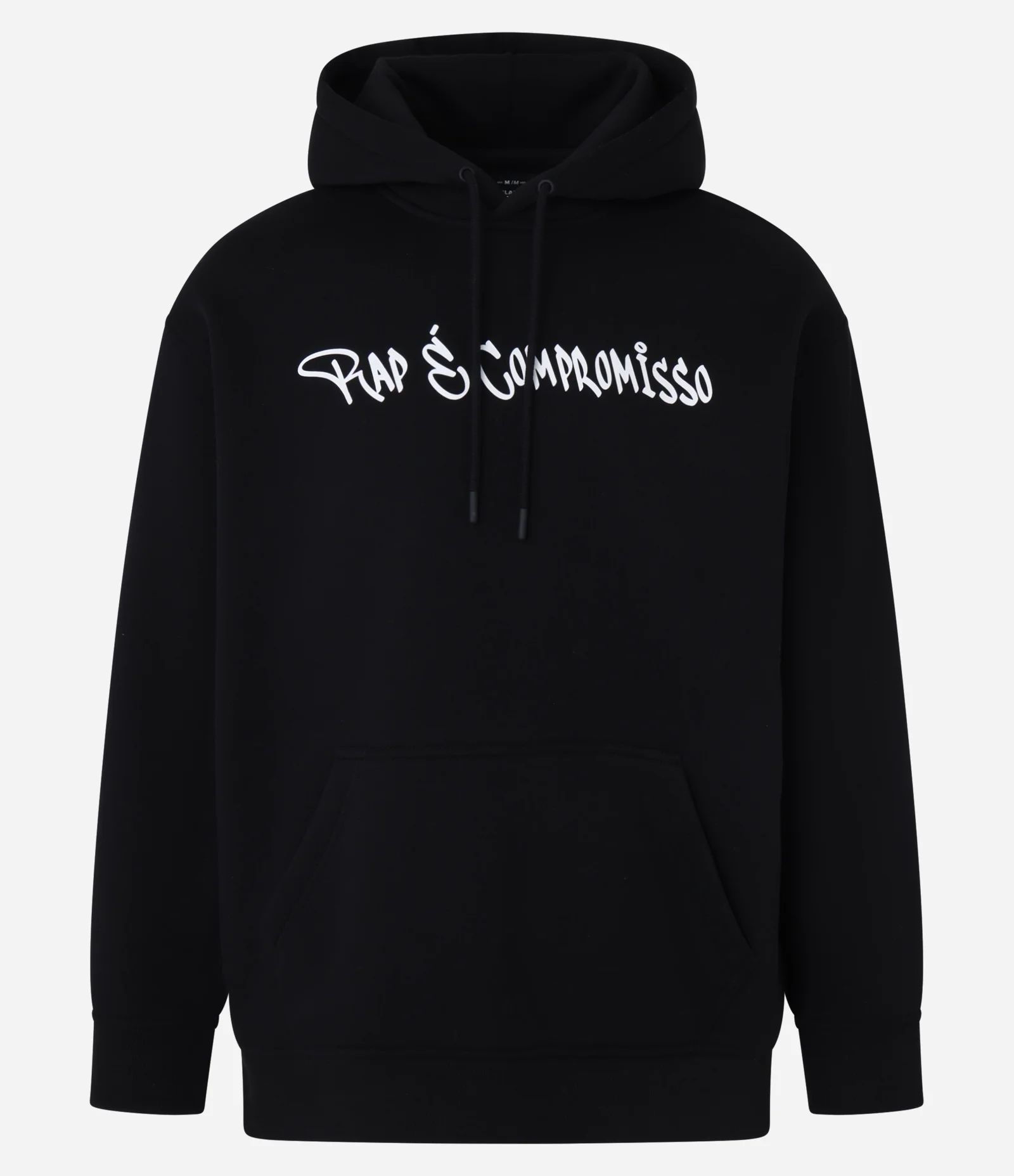 Casaco Comfot em Fleece com Estampa Sabotage Rap é Compromisso Preto 6