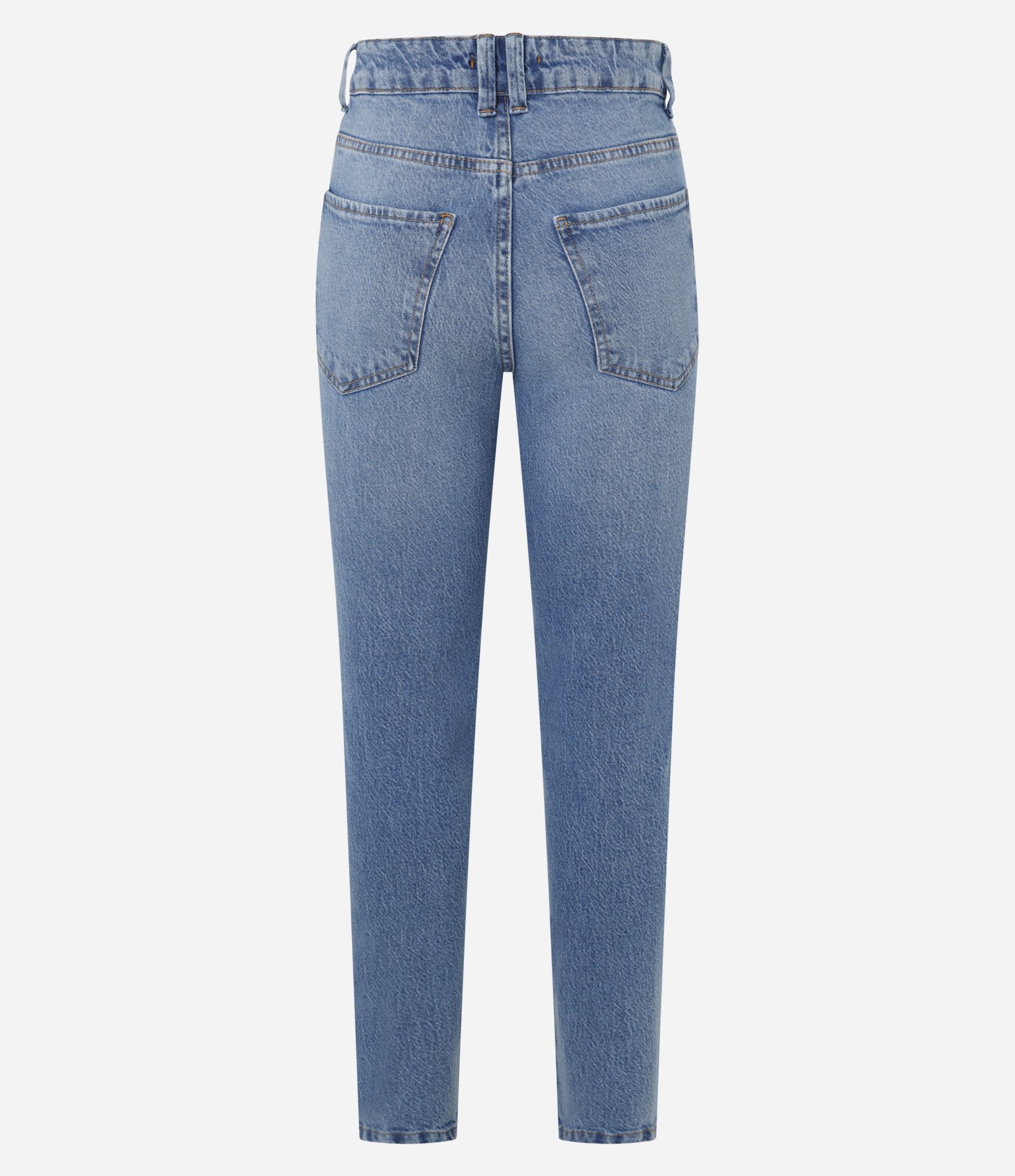 Calça Skinny em Jeans com Cintura Alta Azul 2