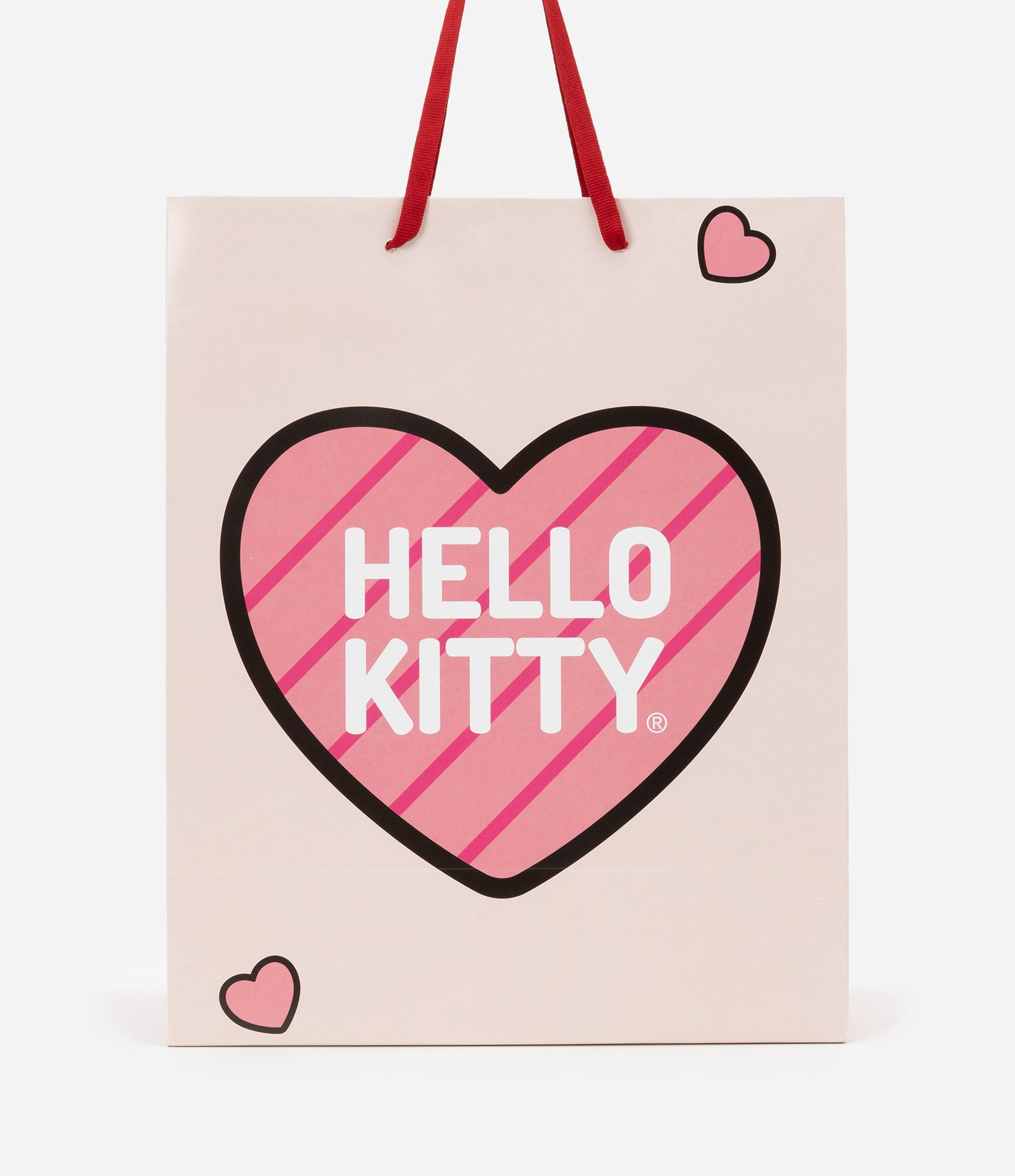 Sacola de Presente Pequena com Estampa da Hello Kitty Rosa 3