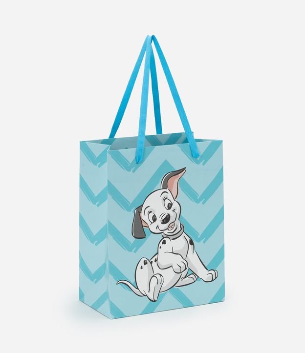 Sacola Pequena em Papel com Estampa 101 Dalmatas