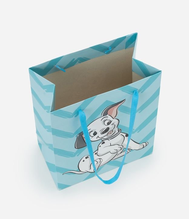 Sacola Pequena em Papel com Estampa 101 Dalmatas