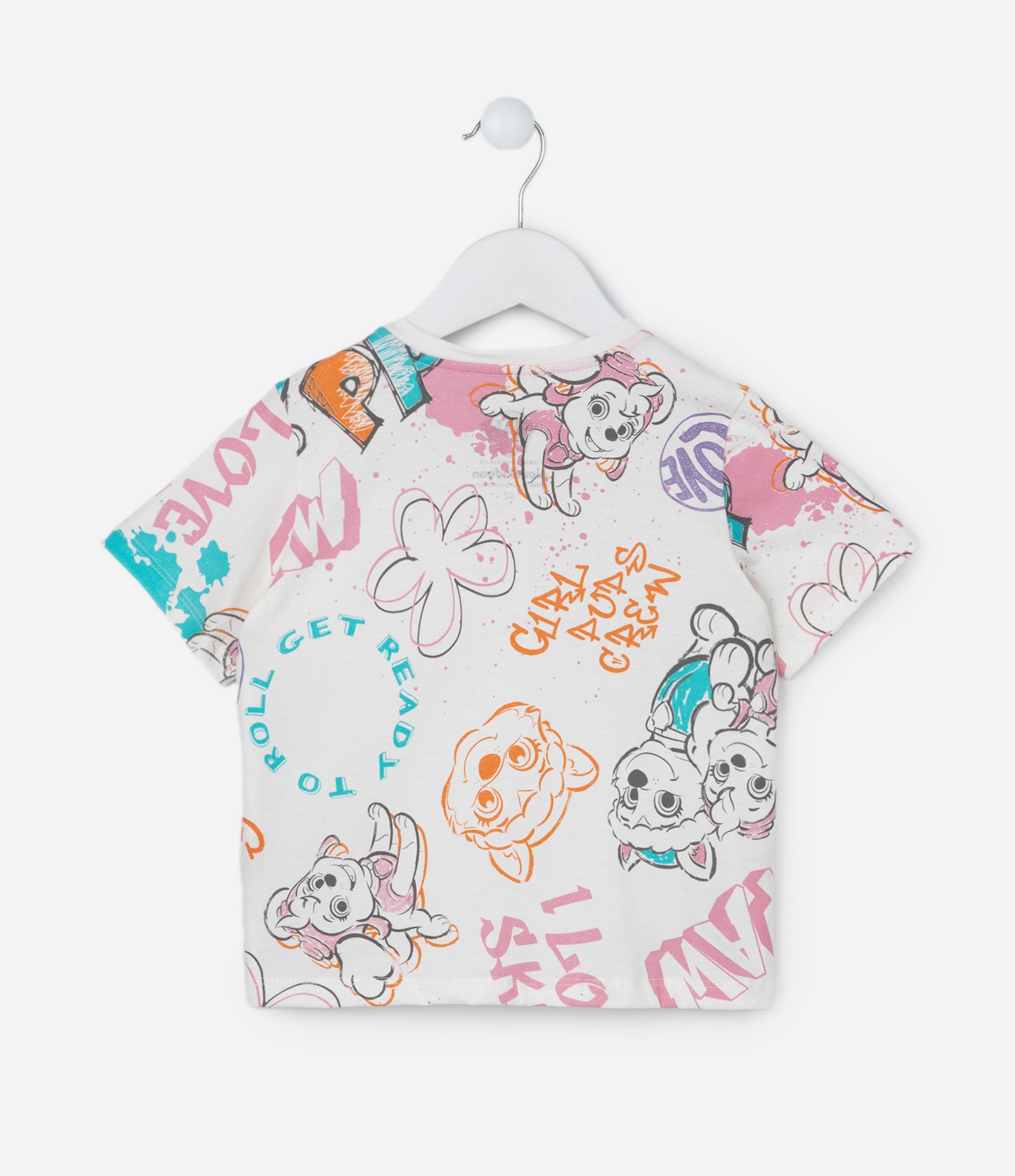 Camiseta Infantil com Estampa Patrulha Canina - Tam 2 a 6 Anos Multicores 2