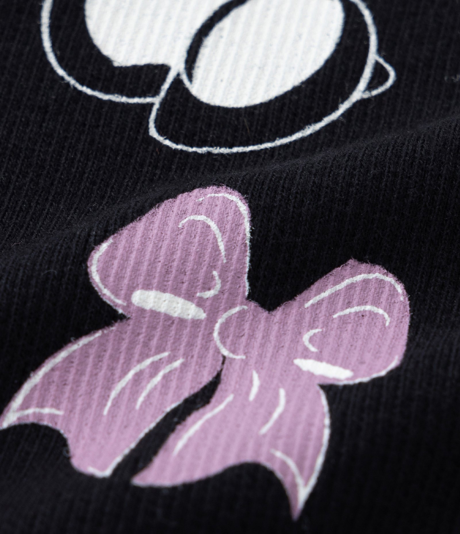 Conjunto Infantil com Estampa Minnie - Tam 1 a 6 Anos Branco/Preto 4