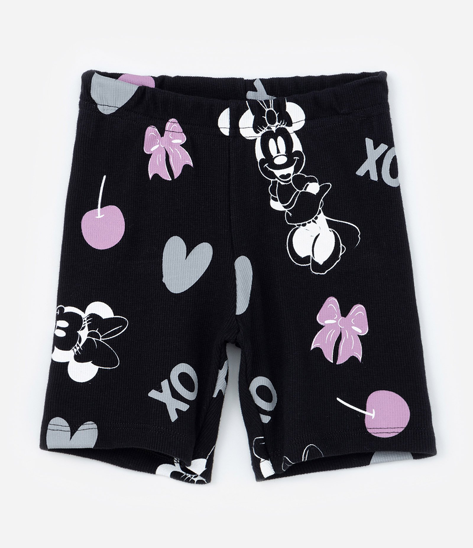 Conjunto Infantil com Estampa Minnie - Tam 1 a 6 Anos Branco/Preto 6