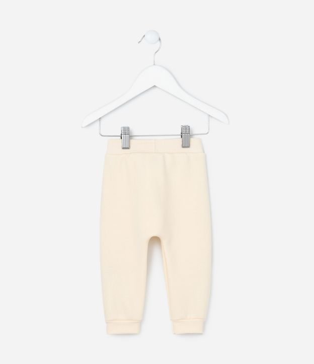 Calça Infantil com Estampa Sapinho - Tam 0 a 18 meses