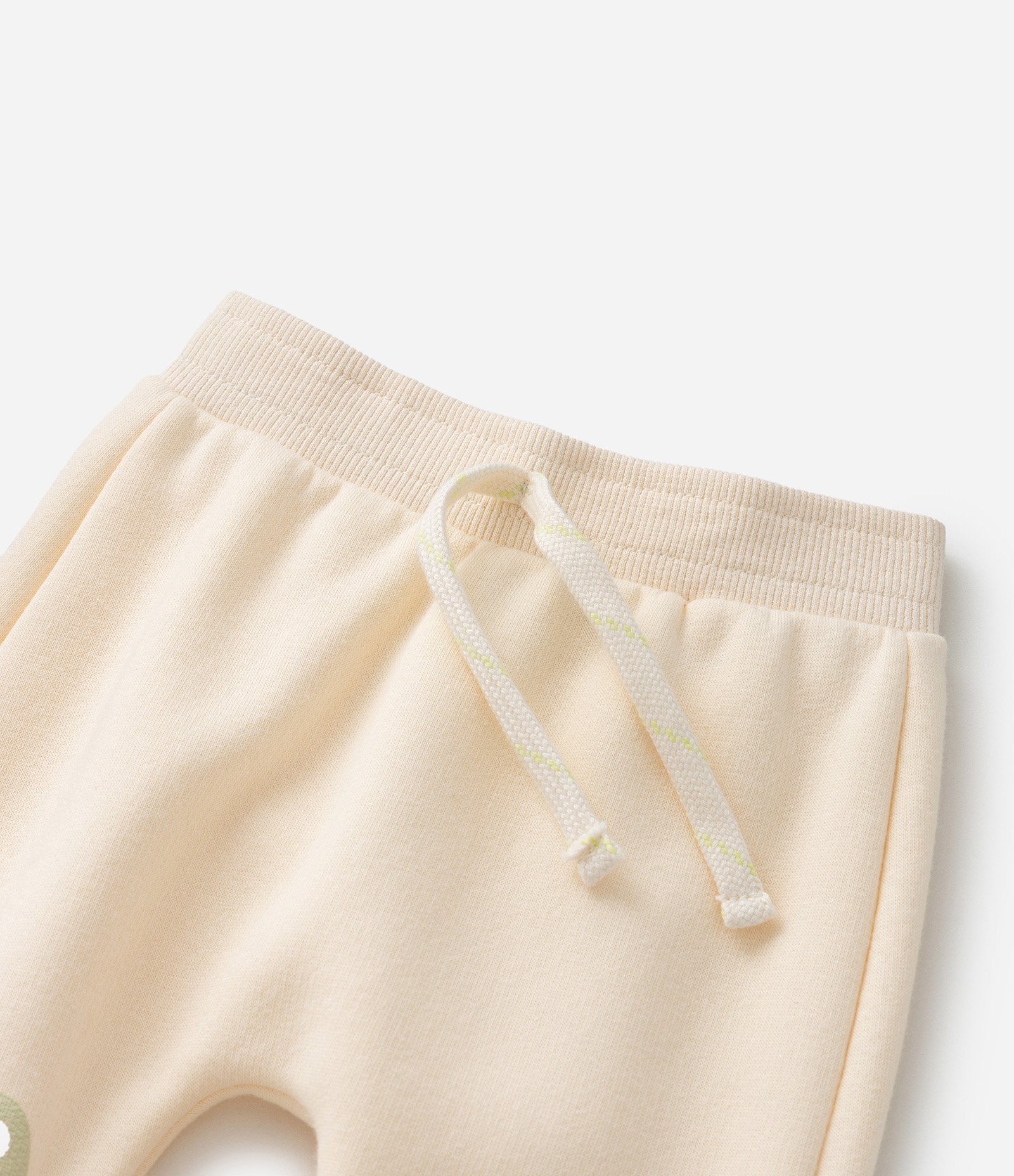 Calça Infantil com Estampa Sapinho - Tam 0 a 18 meses Amarelo 5