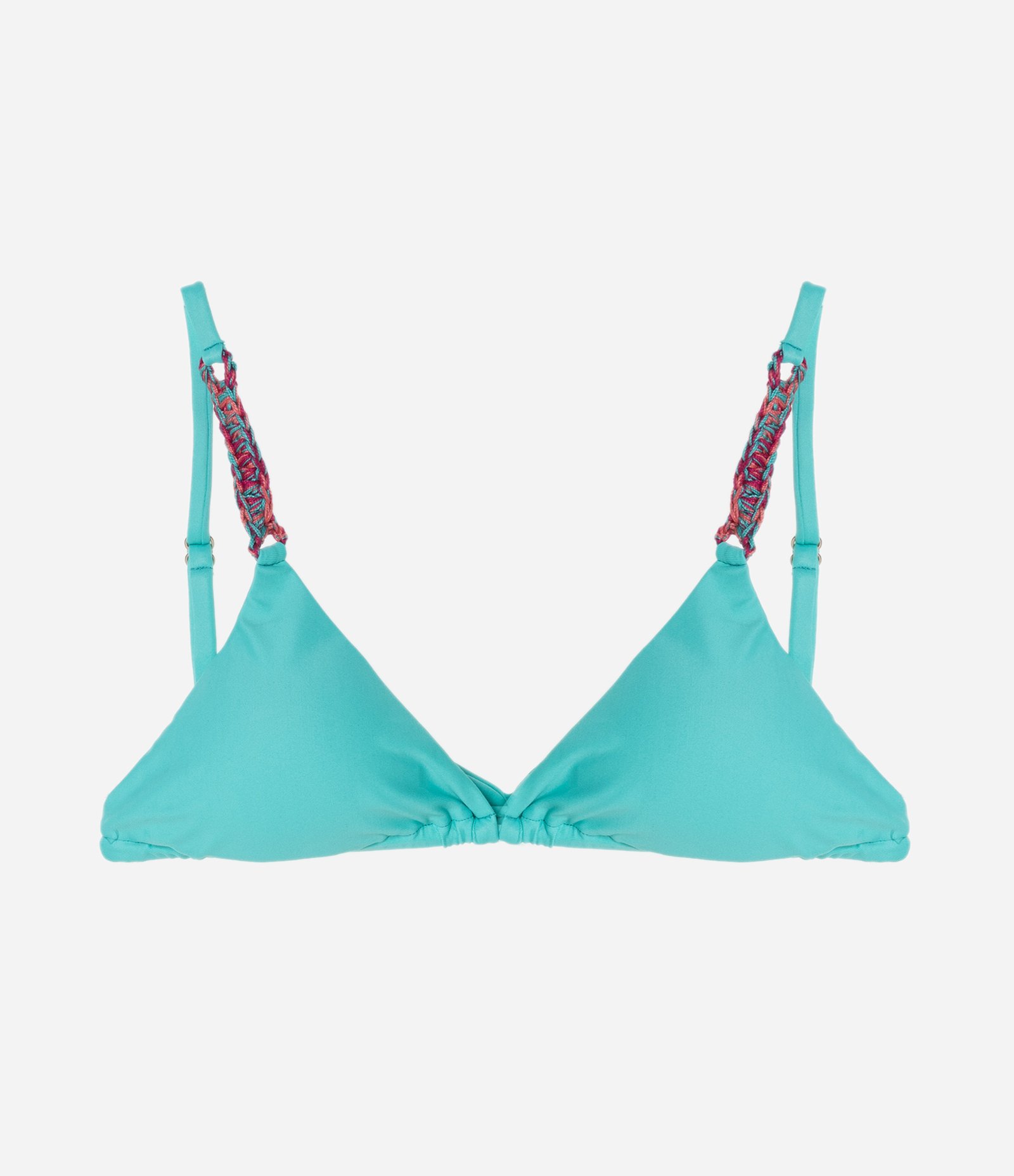 Biquíni Top Cortininha em Microfibra com Alças de Tererê Verde 5