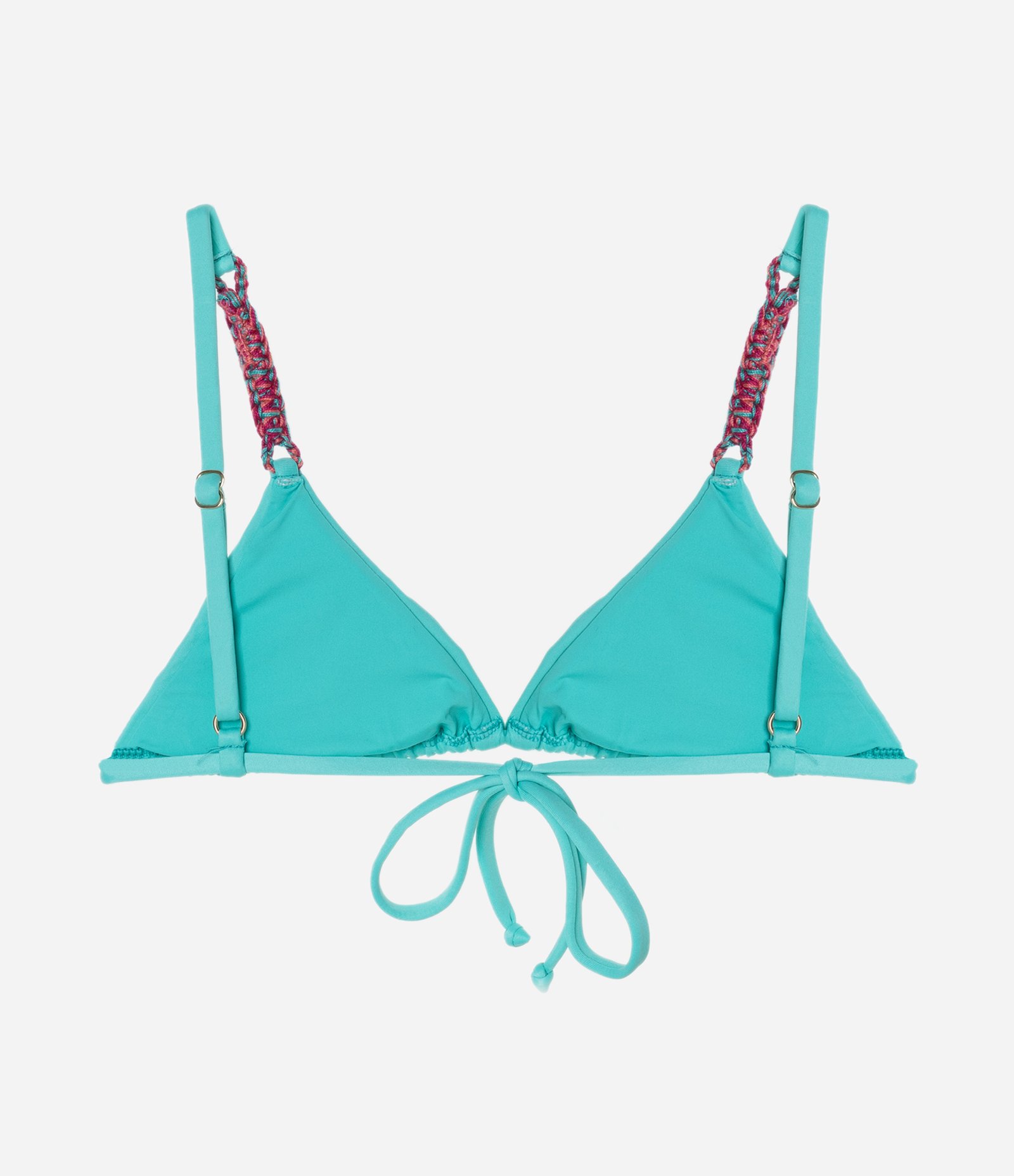 Biquíni Top Cortininha em Microfibra com Alças de Tererê Verde 6