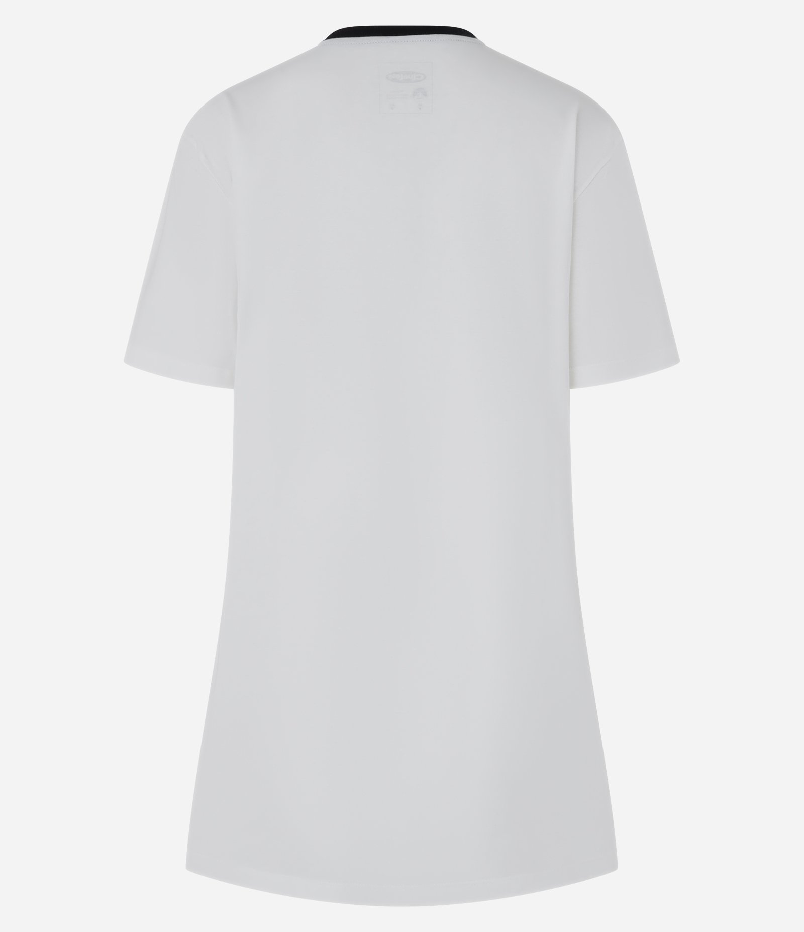 Camisola T-Shirt em Algodão Com Estampa Whatevers Branco 4