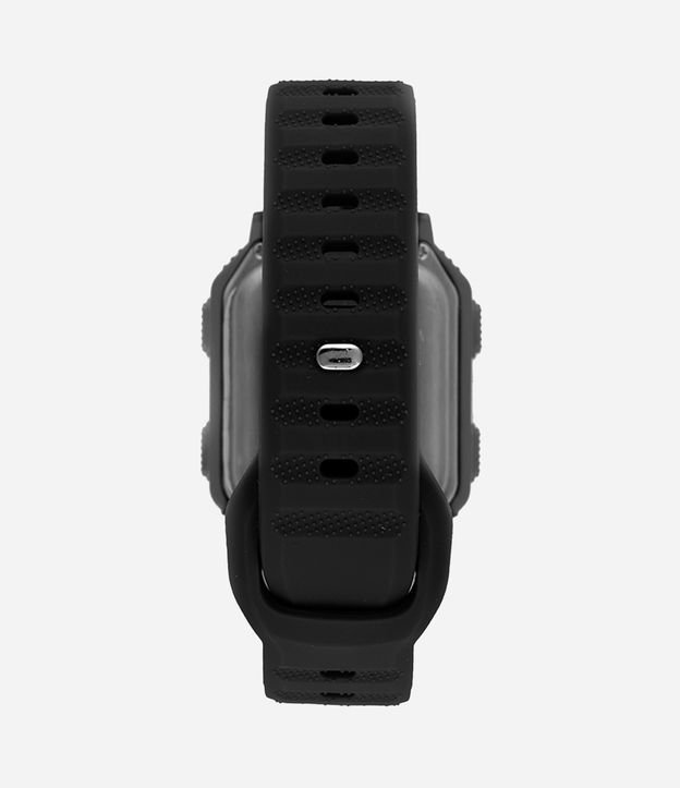 Relogio Silicone SPEEDO Masculino Analogico e digital COM CAIXA EM PU Preto E PULSEIRA EM Silicone Preto 15114G0EVNV1