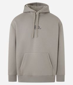 Casaco Relaxed em Fleece com Estampa de Tigre e Dragão Oriental