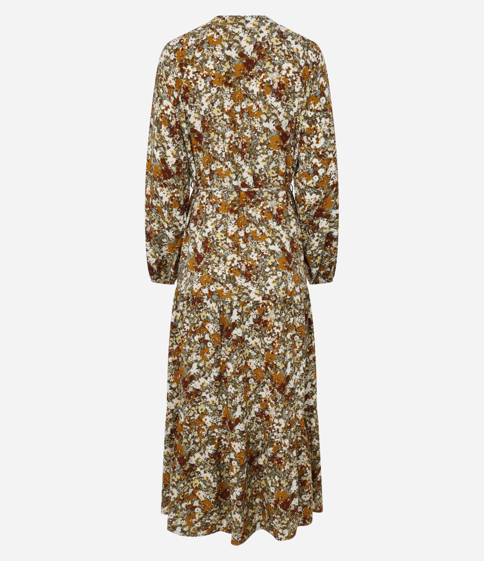 Vestido Western Bata Evasê em Chalis com Estampa Floral Liberty Multicores 10