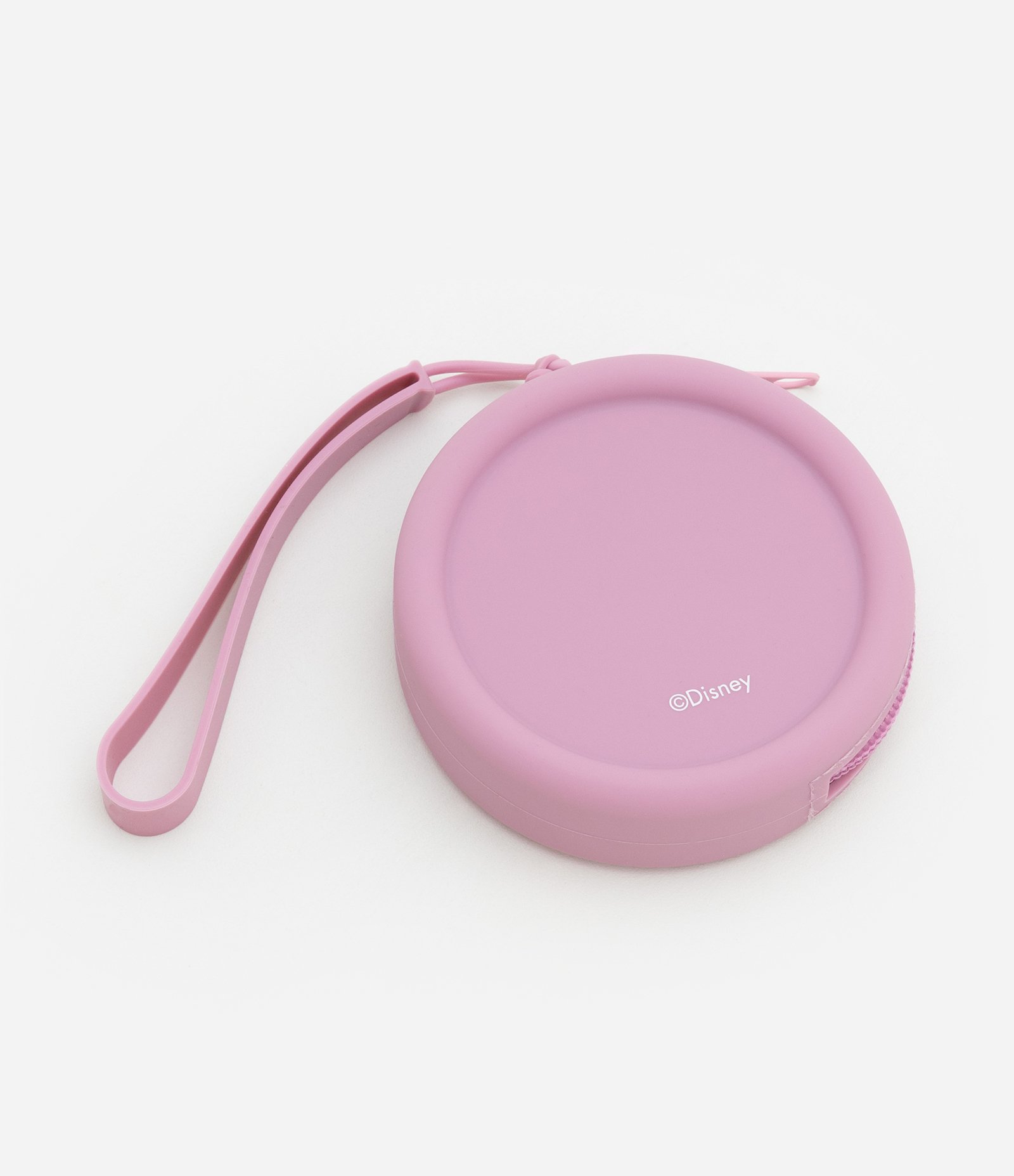 Nécessaire Porta Moedas em Silicone com Estampa Angel Rosa 2