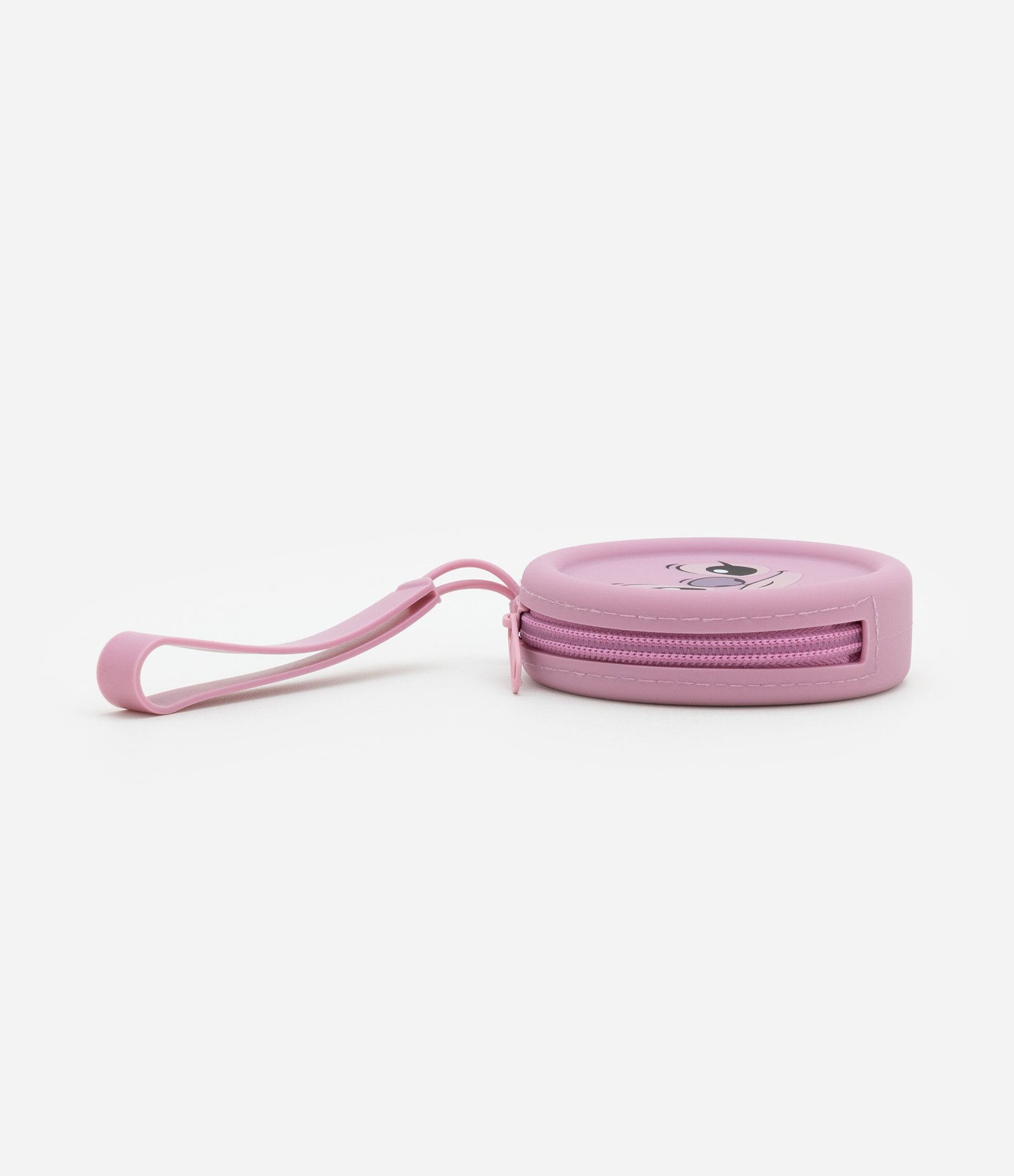 Nécessaire Porta Moedas em Silicone com Estampa Angel Rosa 4