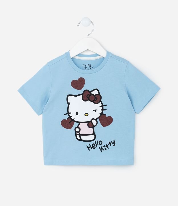 Conjunto Infantil com Estampa Hello Kitty - Tam 1 a 6 Anos