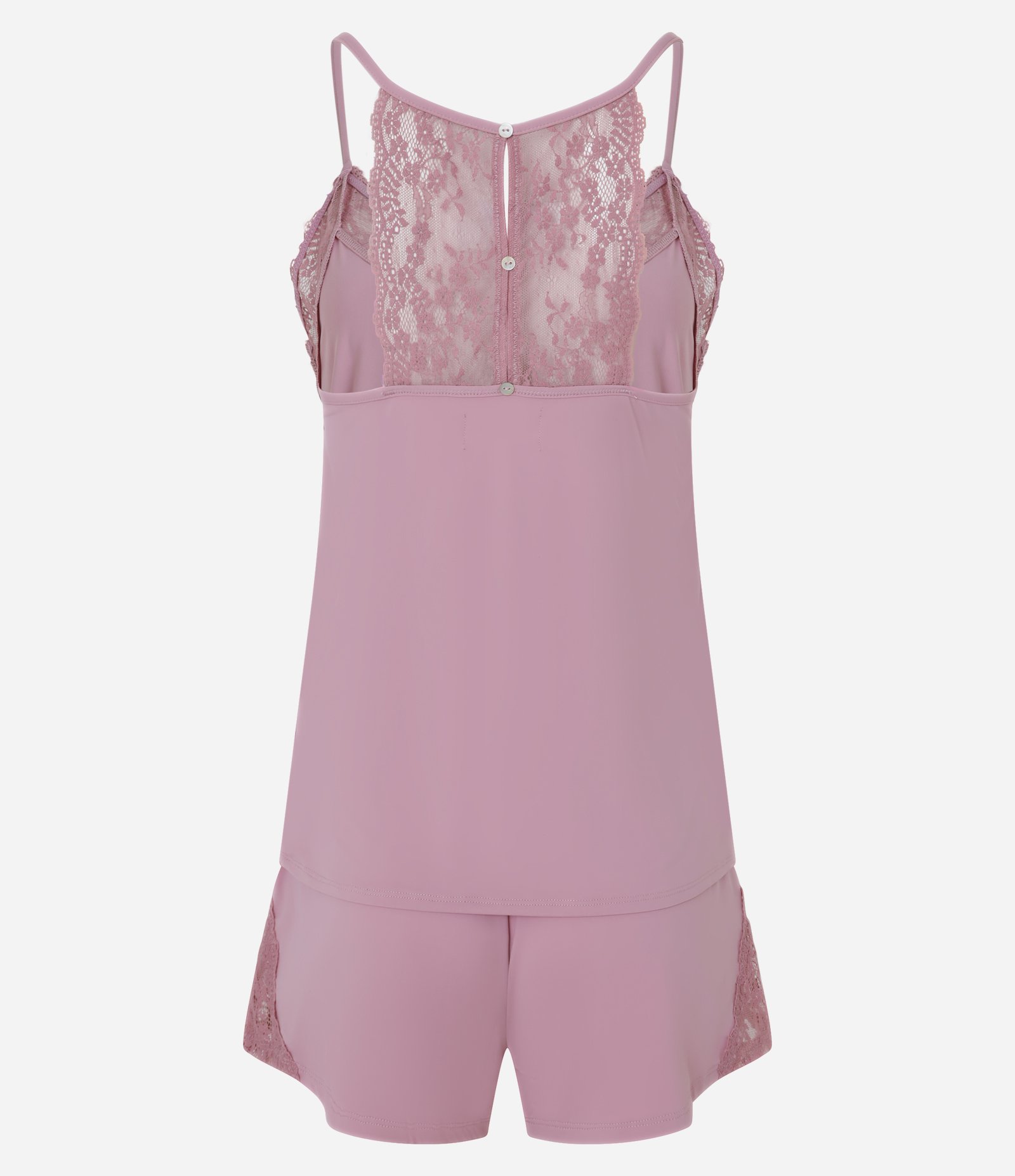 Pijama Short Doll com Detalhes em Renda 5