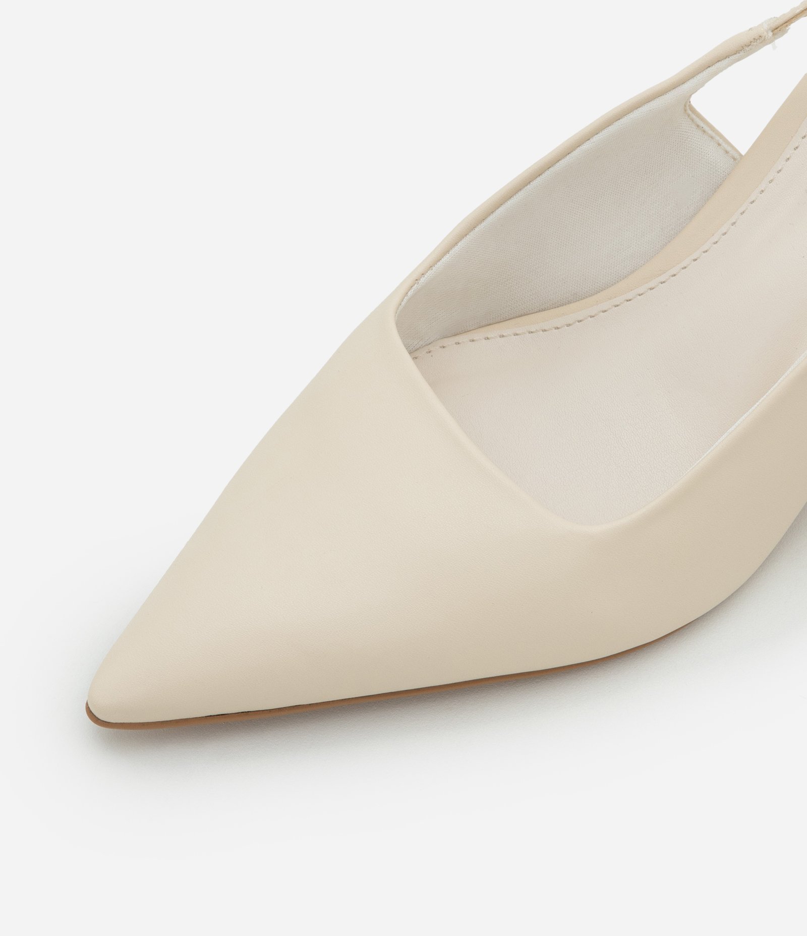 Sapato Scarpin Slingback com Salto Cromado 5