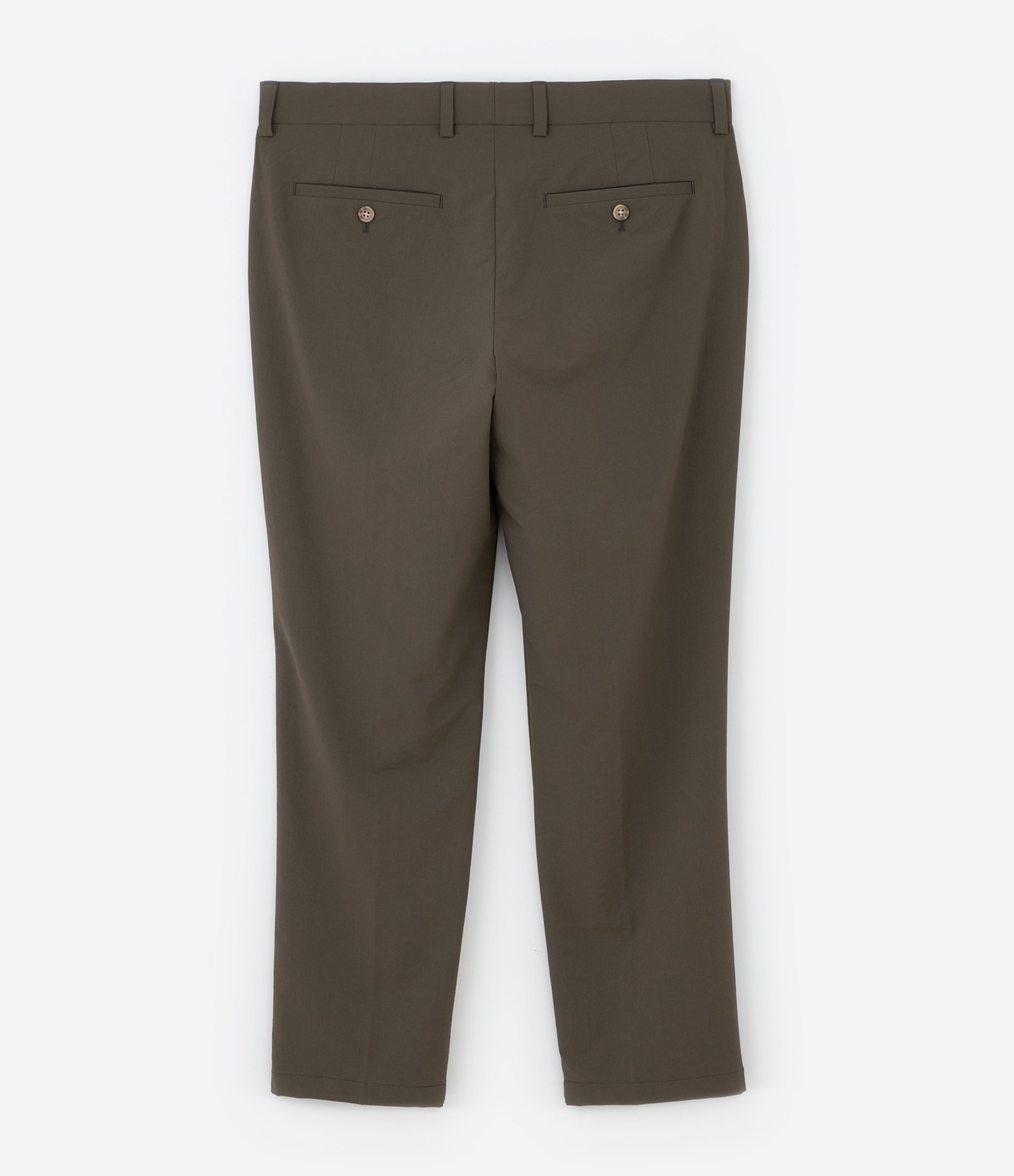 Calça Slim Cropped Alfaiatada em Poliamida com Elastano Verde 6