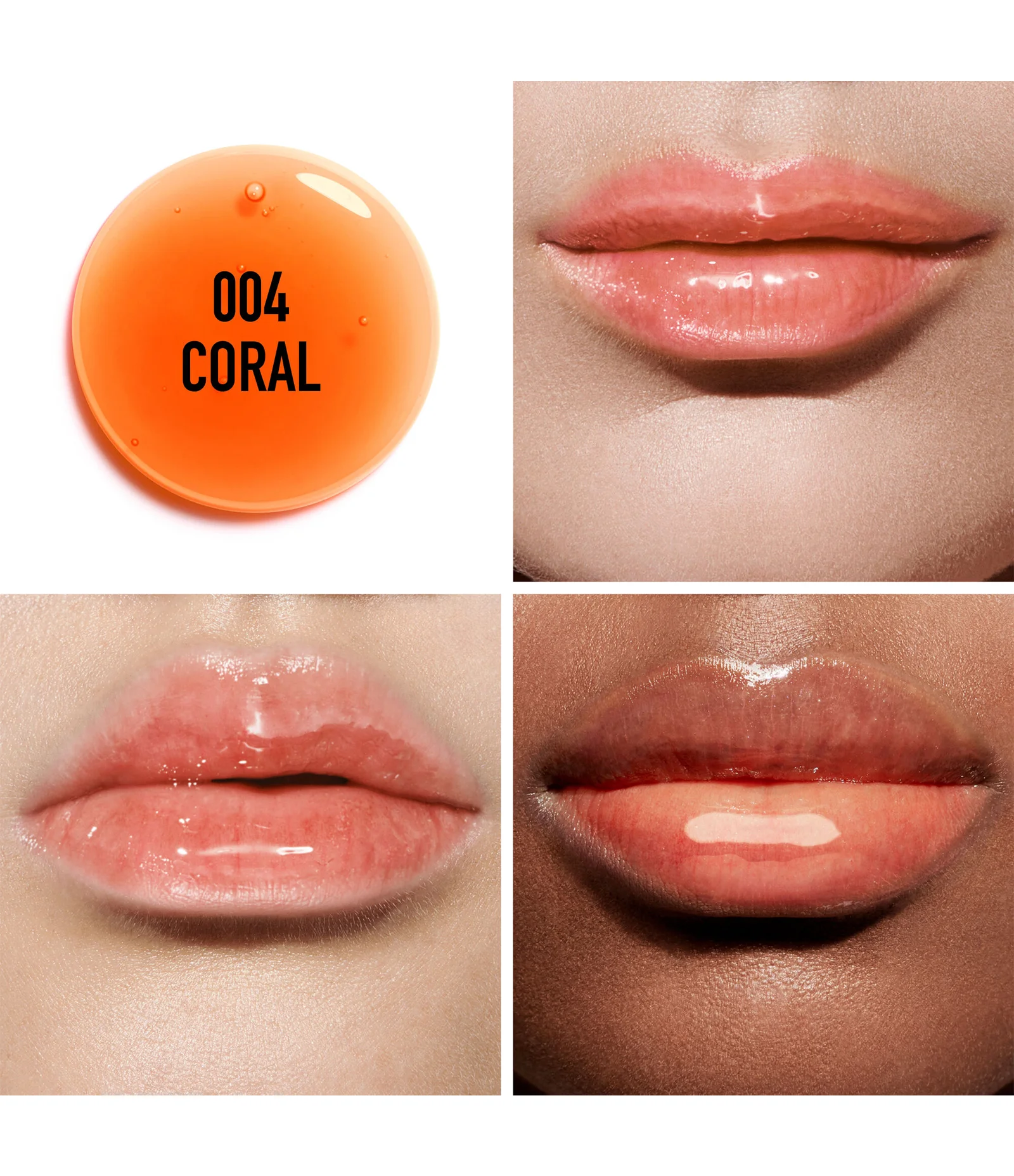 Addict Lip Glow Oil Dior  Coral 3