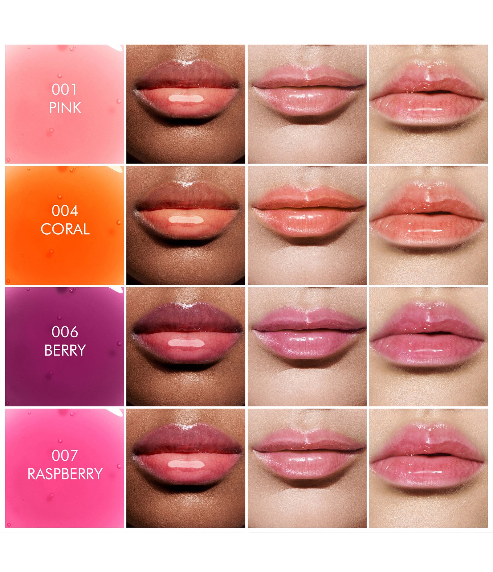 Addict Lip Glow Oil Dior  Berry 4