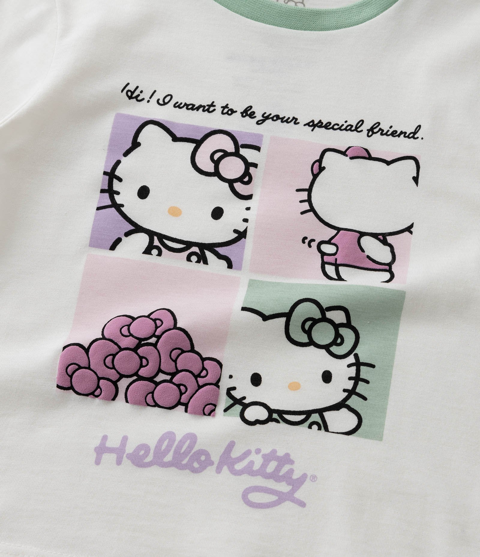 Pijama Longo Infantil em Algodão com Estampa Hello Kitty - Tam 2 ao 6 Anos Multicores 8