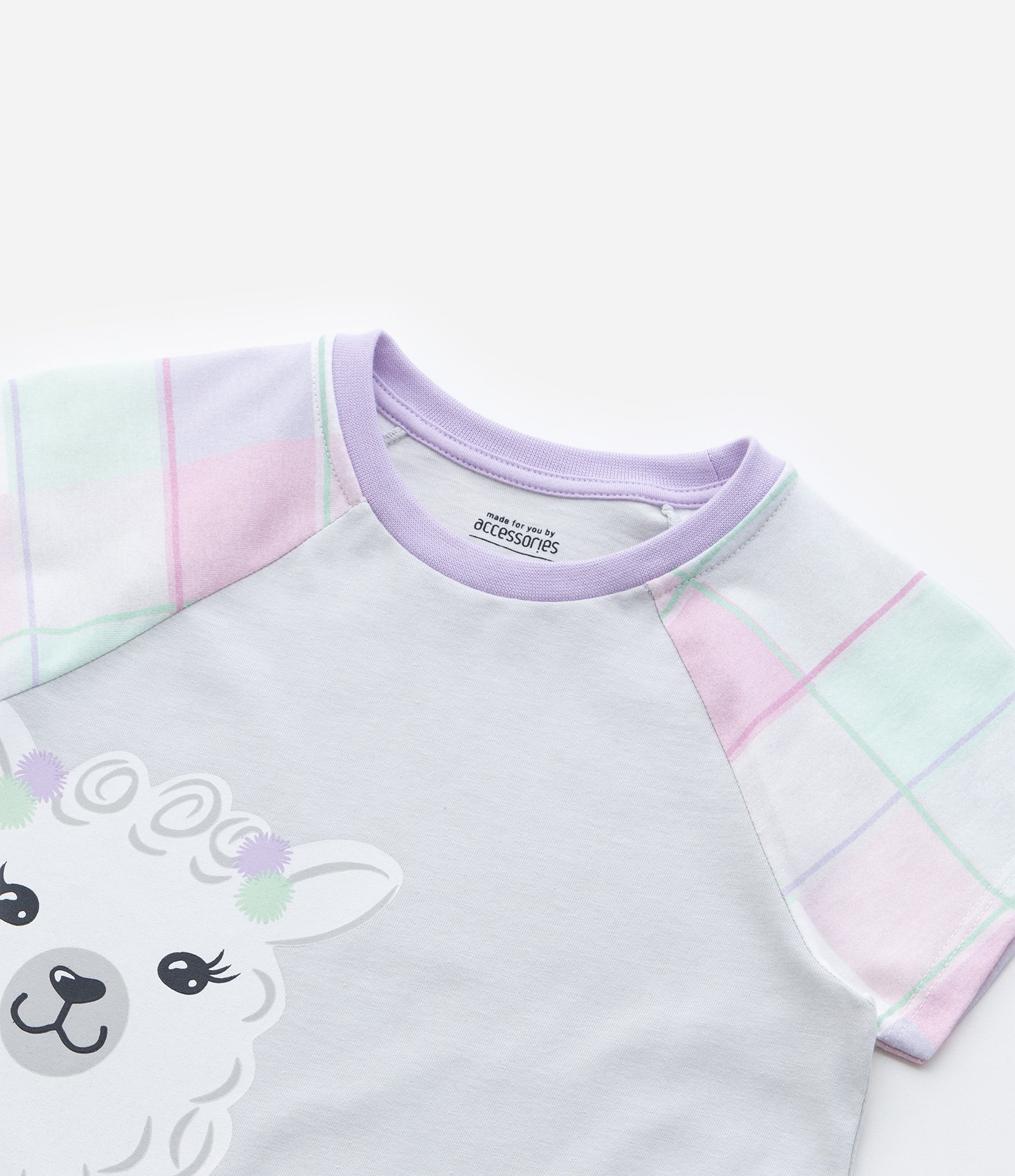 Camisola Infantil em Algodão com Estampa Lhama - Tam 5 a 14 Anos Cinza 5