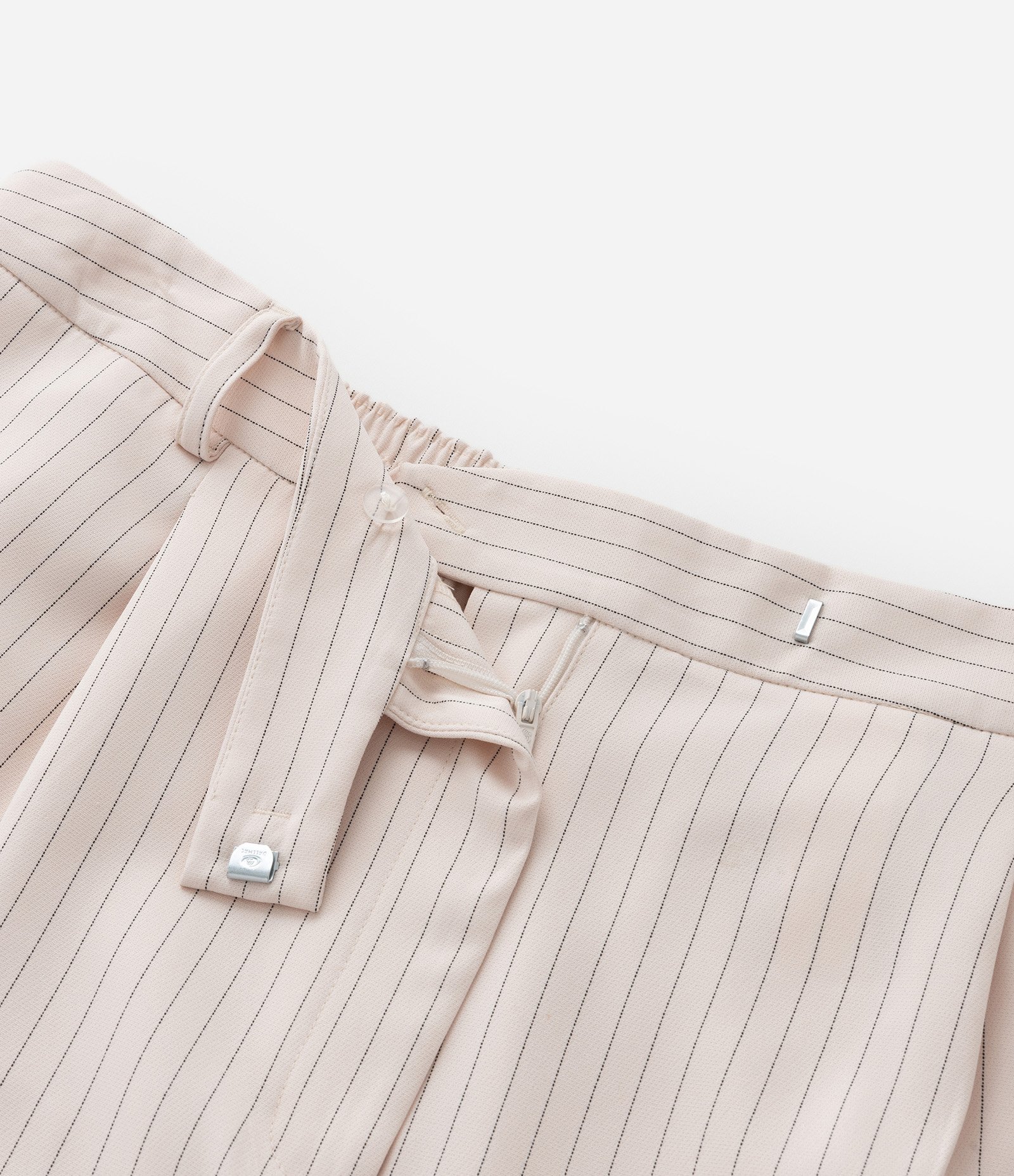 Calça Reta Alfaiataria com Fenda Lateral Curve & Plus Size Bege 8