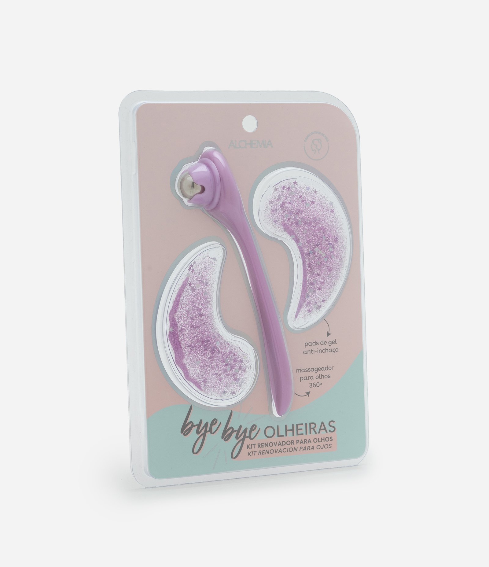 Kit Massageador de Olhos + 02 Pads de Olhos Alchemia KIT 1