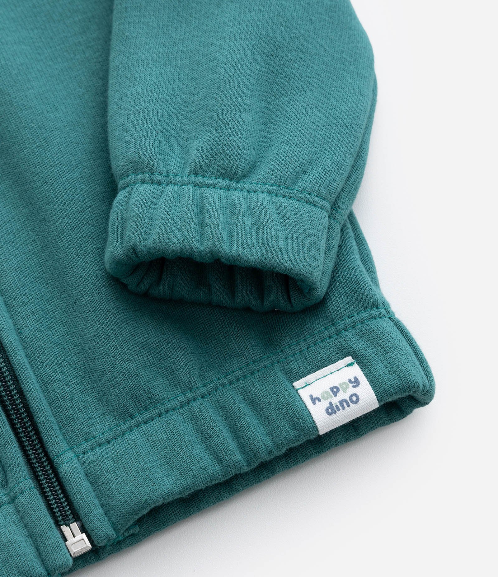 Jaqueta Infantil com Crista de Dino Interativa - Tam 0 a 18 meses Verde 8