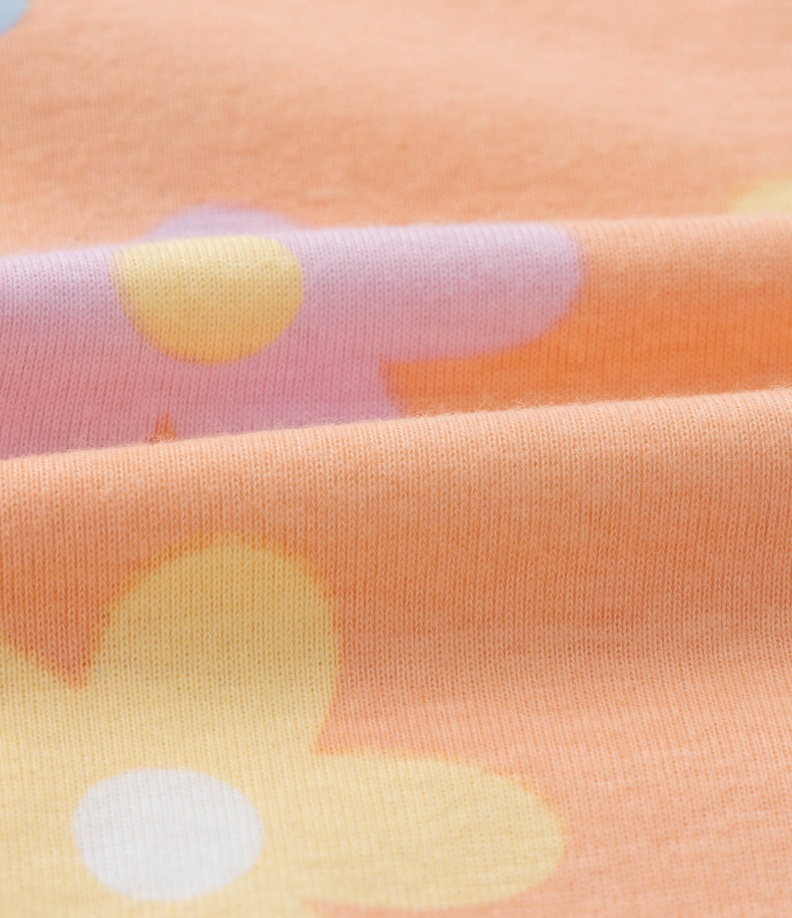 Pijama Longo Infantil com Estampa Capivara com Flores - Tam 2 a 6 Anos Amarelo/Laranja 3