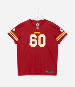 Camiseta Esportiva Infantil com Estampa Chiefs NFL Sportcore - Tam 5 a 14 Anos