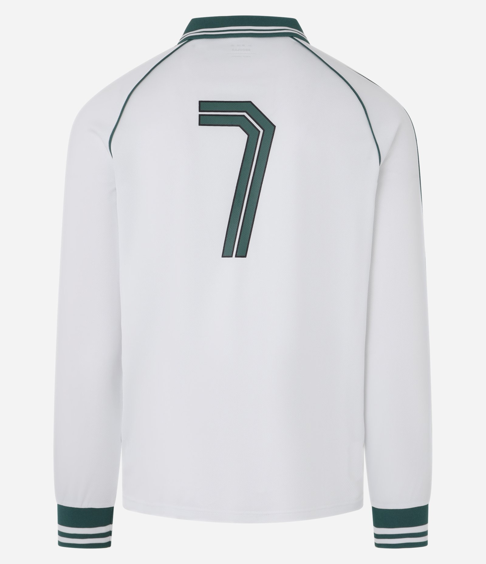 Camiseta de Futebol Esportiva em Tecnologia Dry com Gola Polo Branco 11