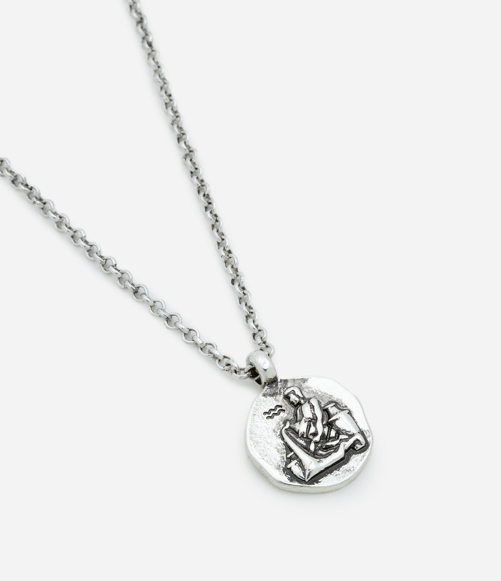 Colar em Metal com Pingente dos Signos 1