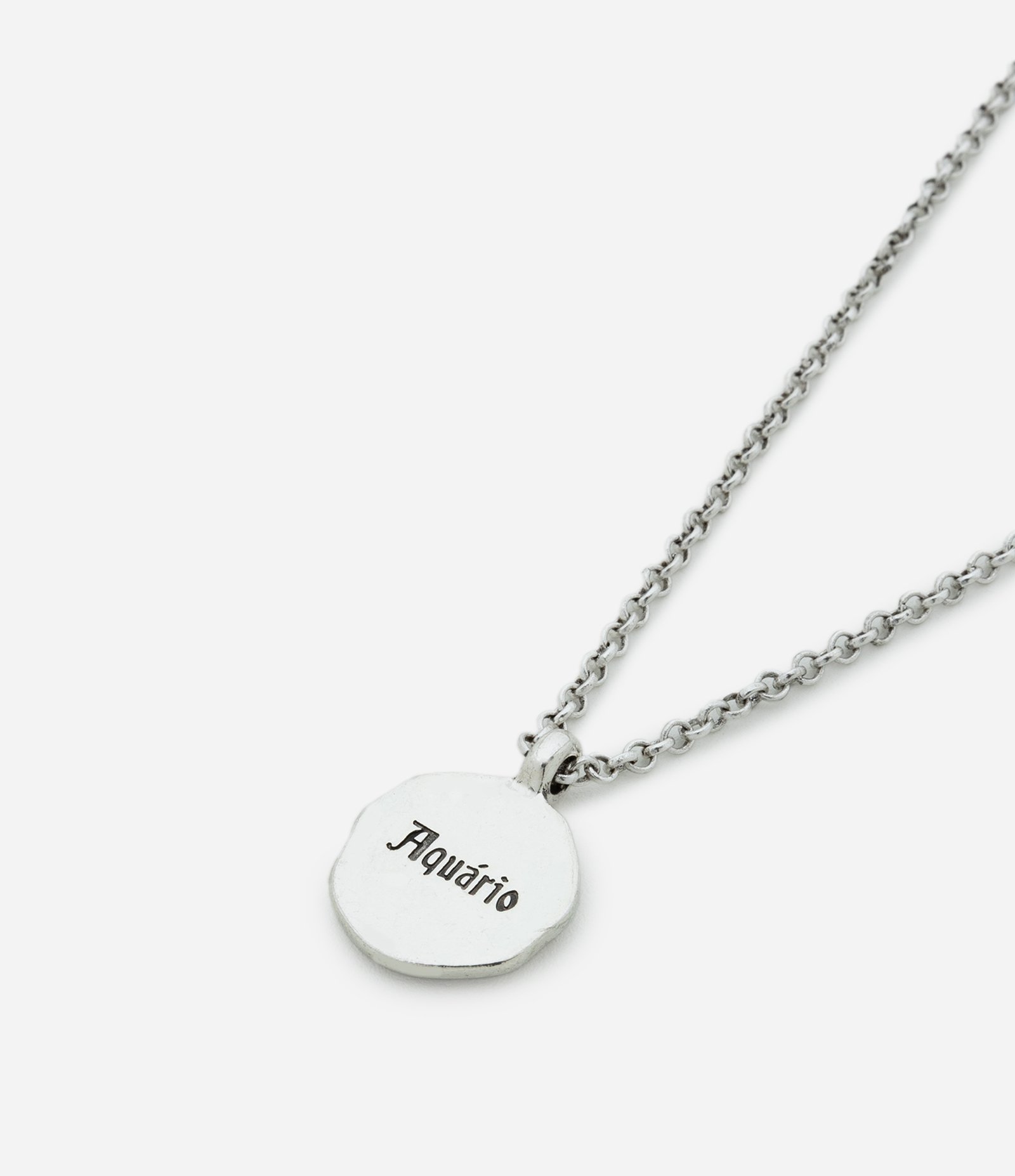 Colar em Metal com Pingente dos Signos 3