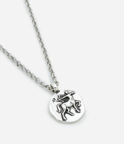 Colar em Metal com Pingente dos Signos