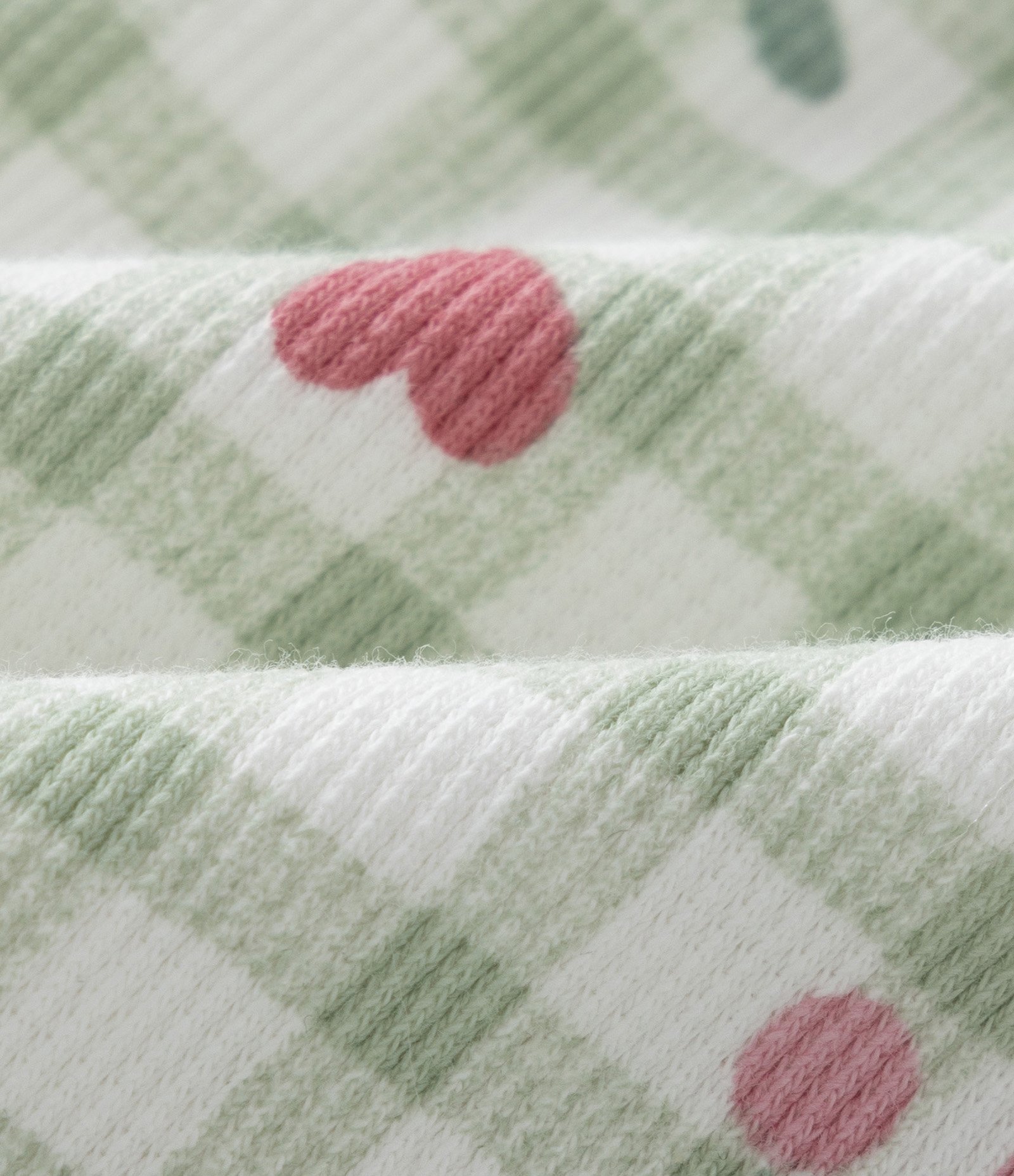 Macaquinho Infantil com Babadinhos e Estampa Xadrez - Tam 0 a 18 meses Verde 4