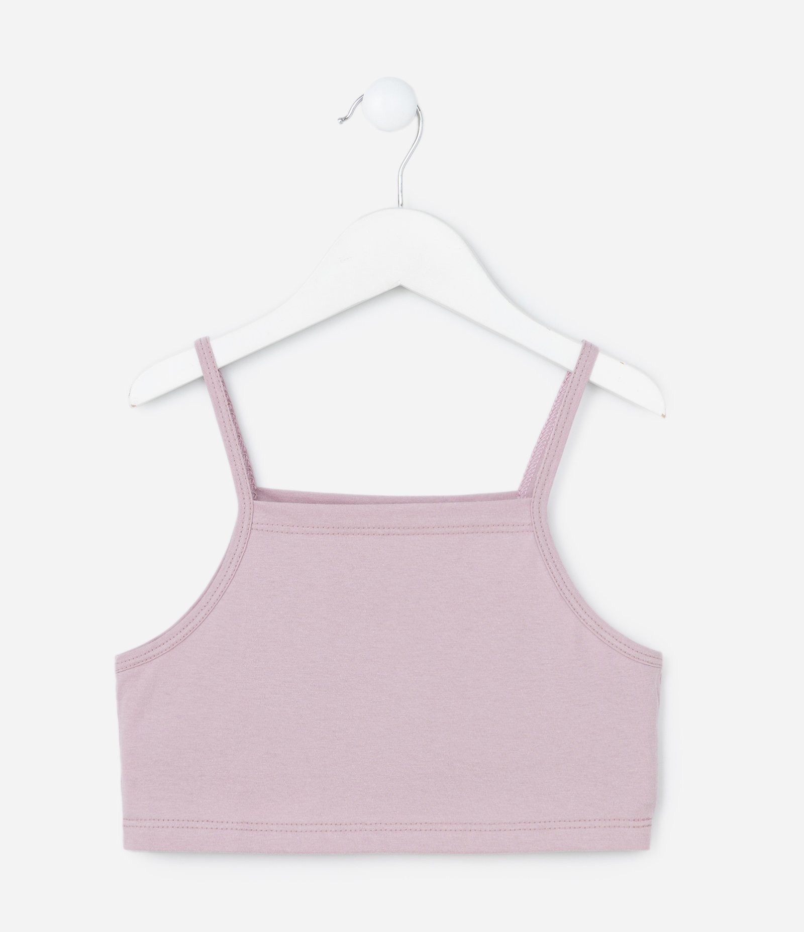 Blusa Infantil com Sobreposição e Lacinhos nas Mangas - Tam 5 a 14 Anos Rosa 4