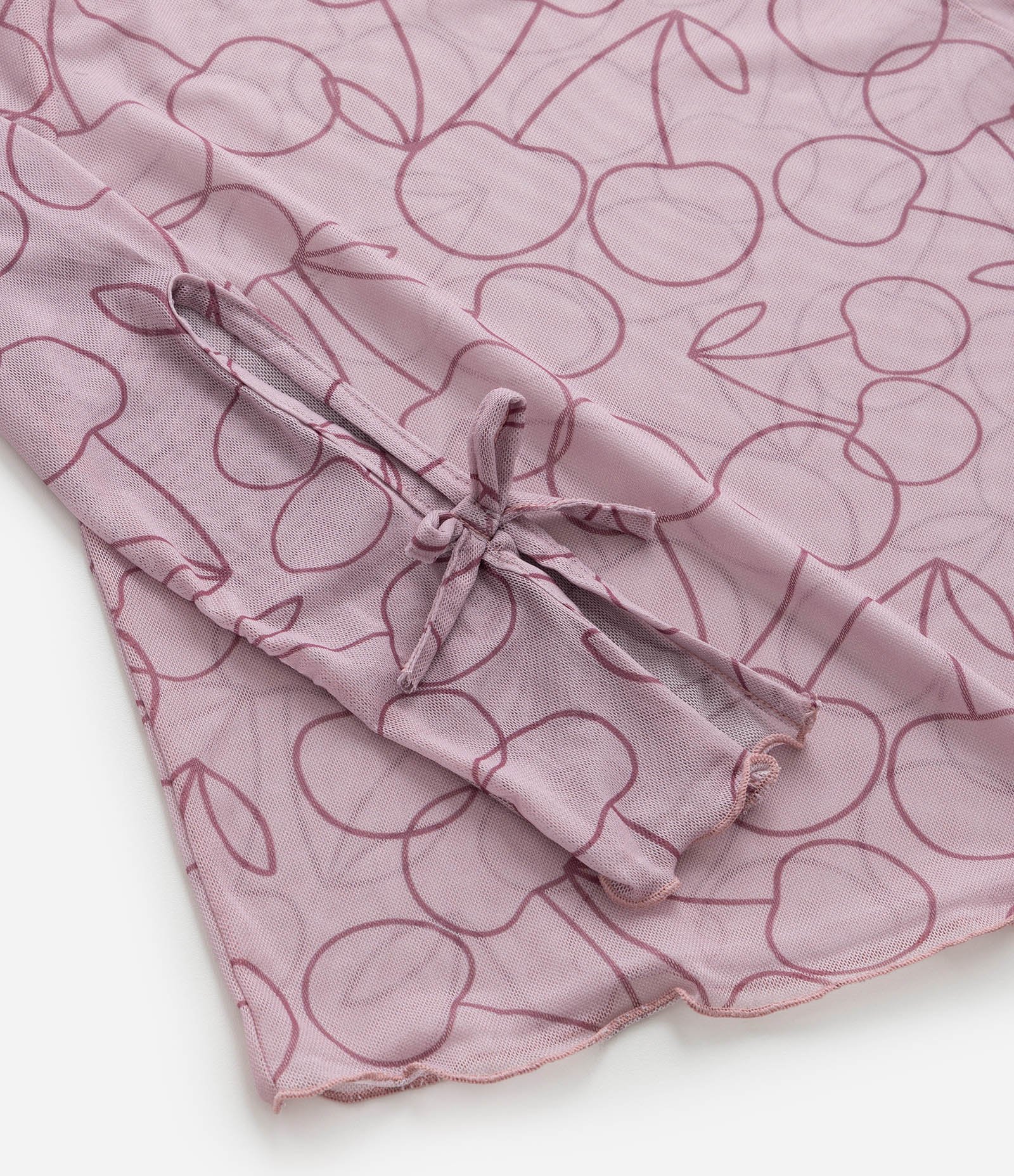 Blusa Infantil com Sobreposição e Lacinhos nas Mangas - Tam 5 a 14 Anos Rosa 5