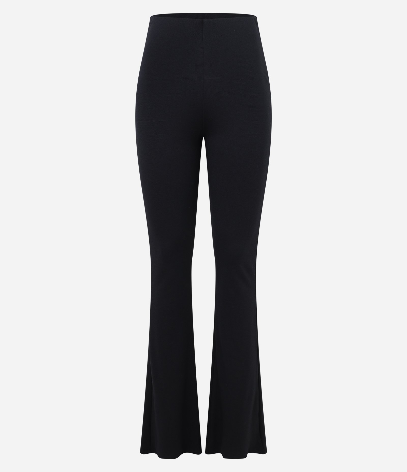 Calça Flare em Ponto Roma Preto 6
