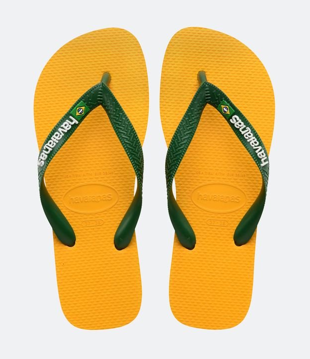 Chinelo Havaianas com Logo Aplicado do Brasil